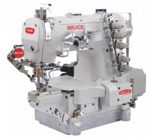 BRUCE BRC-264BDII-01CBx356/UT промышленная плоскошовная машина с платформой мини-цилиндр и автоматическими функциями