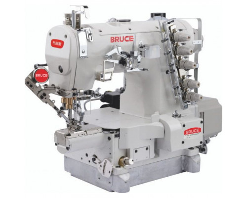 BRUCE BRC-264BDII-01CBx356/UT промышленная плоскошовная машина с платформой мини-цилиндр и автоматическими функциями