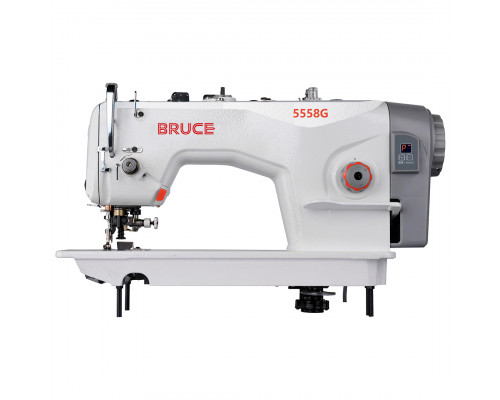 BRUCE BRC-5558G промышленная 1-игольная машина челночного стежка с подрезкой края материала