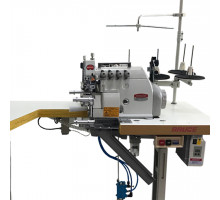 BRUCE BRC-5114TD-М03/333/KS/FR02 4-ниточный оверлок с платформой мини-цилиндр и механическими роликами