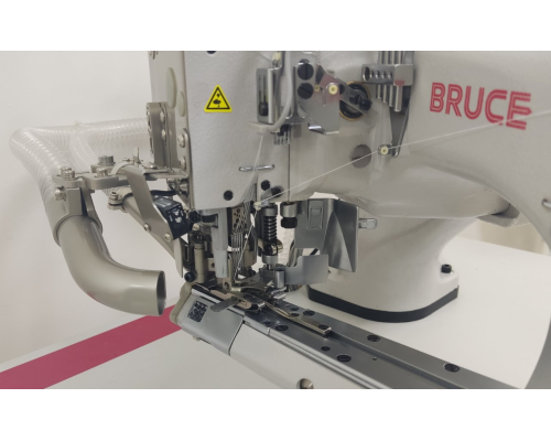 BRUCE BRC-740C-460-02-UT-AW2S плоскошовна машина з платформою вільний рукав типу "Флетлок" з автоматичними функціями