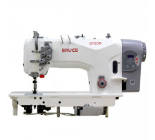 BRUCE BRC-8720B-003 двухигольная швейная машина без отключения игол с увеличенными челноками