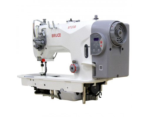 BRUCE BRC-8720B-003 двухигольная швейная машина без отключения игол с увеличенными челноками