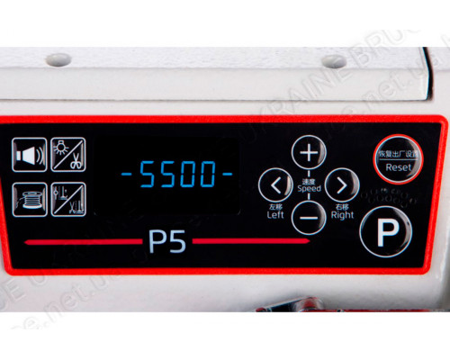 BRUCE P5-D-02BBx356 распошивальная машина с плоской платформой и комплектацией 3в1, междуигольное расстояние 5,6 мм