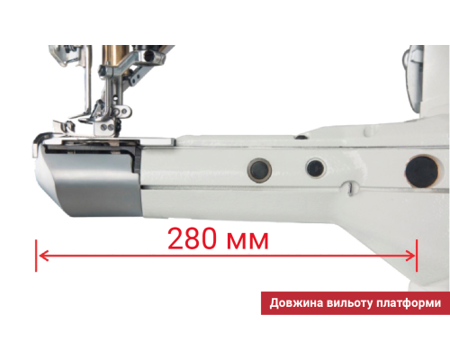 BRUCE BRC-1500C-464M-D промислова розпошивальна 4-голкова машина з циліндричною платформою повздовжнього типу