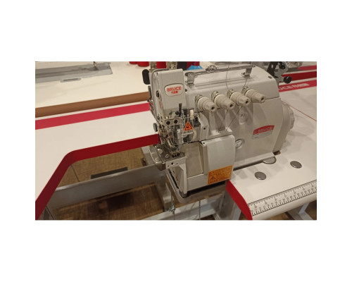 BRUCE BRC-5114TD-М03/333KS оверлок з платформою міні циліндр і верхнім транспортером матеріалів
