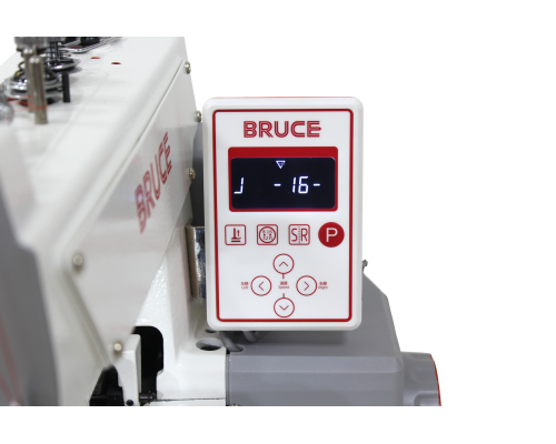 BRUCE BRC-T1377G-Z промышленная пуговичная машина со встроенным серводвигателем и возможностью пришивания пуговиц "-", "=", "х".