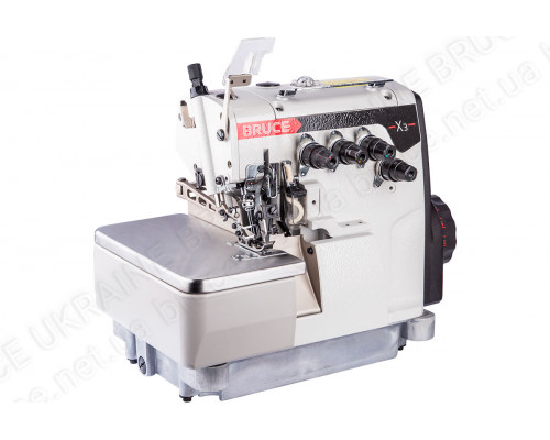 BRUCE BRC-X3-4-M2-24 промышленный 4-ниточный оверлок с прямим сервоприводом