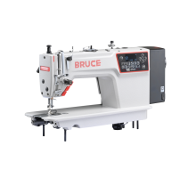 BRUCE R4000-B-DHQ-7 – полностью автоматическая 1-иглачная машина челночного стежка с шаговым двигателем