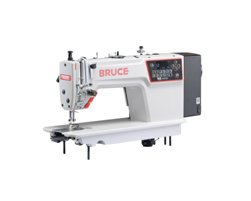 BRUCE R4000-B-DHQ-7 – полностью автоматическая 1-иглачная машина челночного стежка с шаговым двигателем