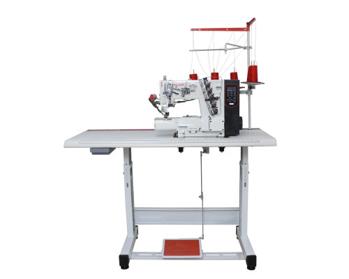 BRUCE V5000-A-UT-01GBX356 компьютеризированная плоскошовная машина с рукавной платформой и автоматическими функциями